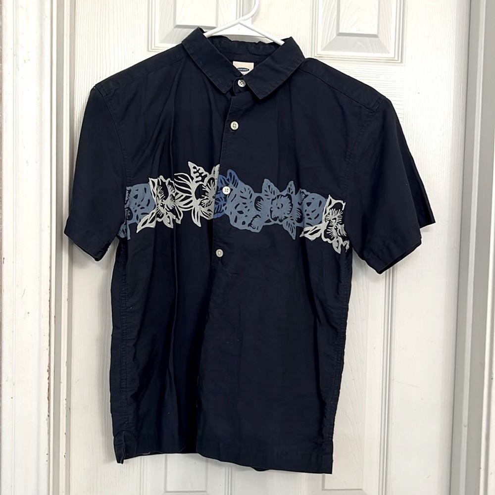 Vintage Old Navy SS Button Down Shirt Size 10